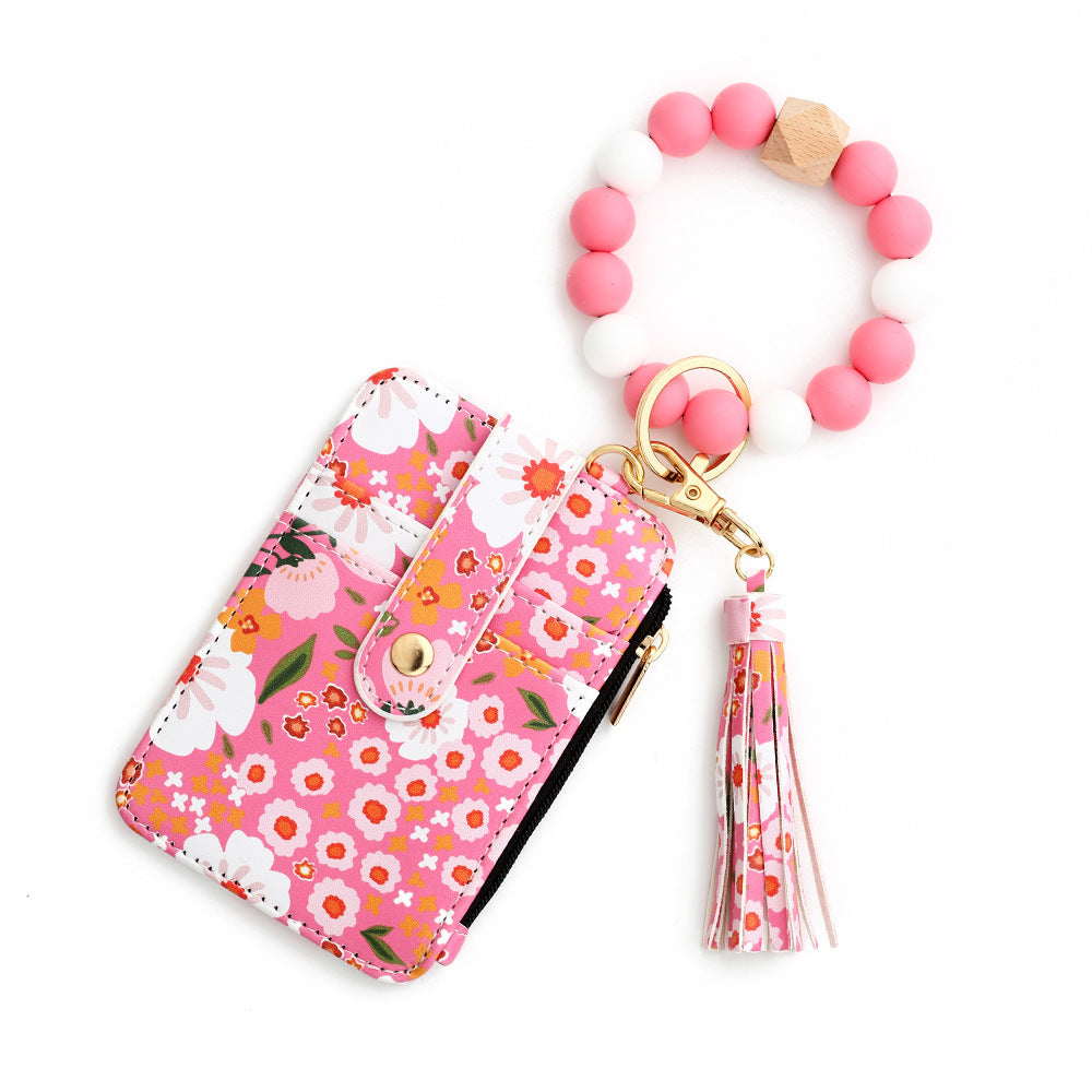 Leather Keychain Set