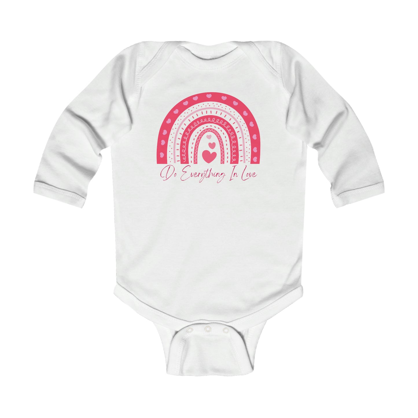 "Do Everything in Love" Infant Long Sleeve Bodysuit