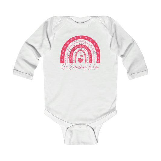 "Do Everything in Love" Infant Long Sleeve Bodysuit